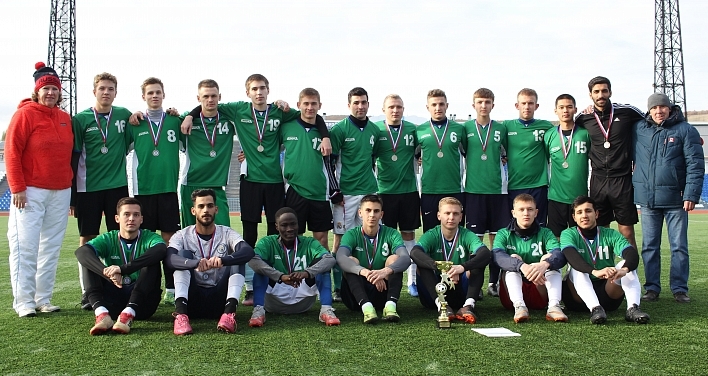 Polytech took the second place in the finals of the Universiada in football game