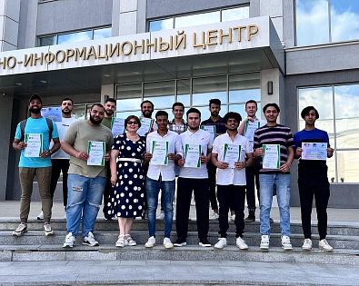 International students were awarded certificates of winners of the Olympiad in ecology