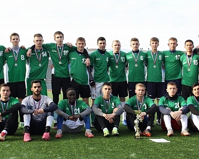 Polytech took the second place in the finals of the Universiada in football game