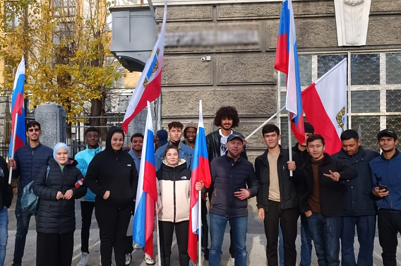 Foreign students of SSTU took part in the festival