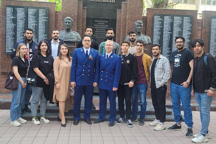 Foreign students of SSTU visited the museum of Prosecutor's Office of the Region
