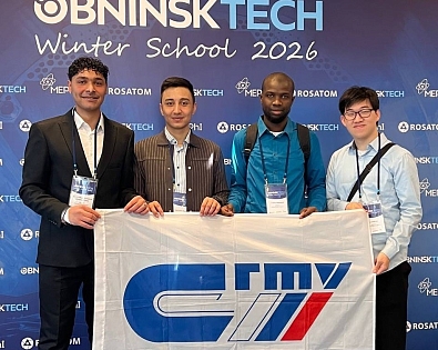 Foreign students of SSTU – participants of the Obninsk Tech Winter School 2026