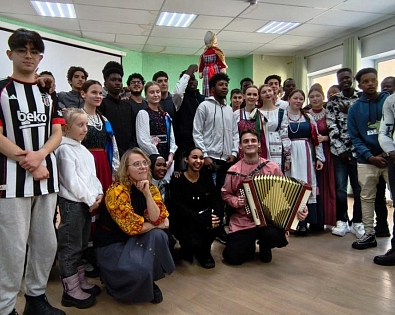 Foreign Students of SSTU Get Acquainted with Maslenitsa Traditions