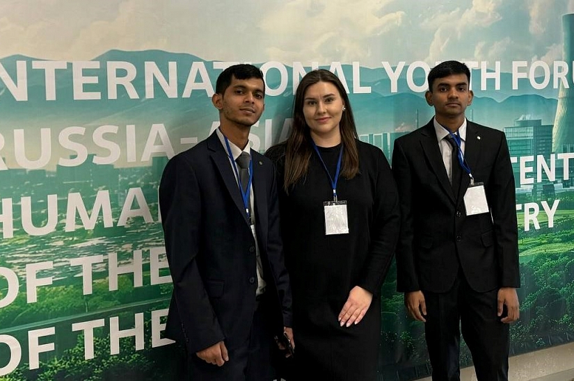 SSTU students successfully presented the university at the “Russia—Asia” forum