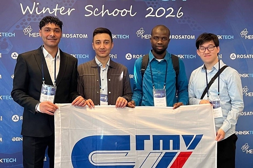 Foreign students of SSTU – participants of the Obninsk Tech Winter School 2026