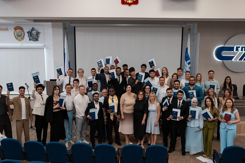 International Students of SSTU Receive their Higher Education Diplomas
