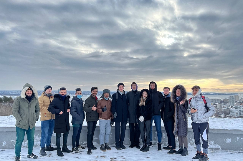 The guided tours of Saratov and Engels were organized for international students of Yuri Gagarin State Technical University of Saratov